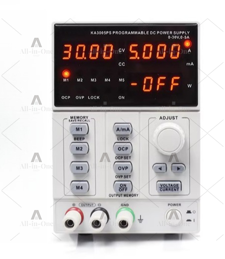 Alimentatore DC Digitale Progr - Programmable Dc Power Supply 60V 5A recensione e prezzo
